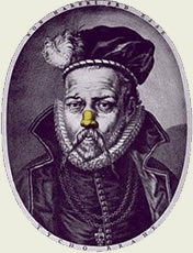 Tycho Brahe, met de zilveren neus