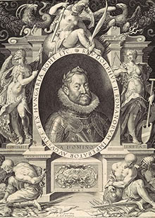 Rudolf II door Sadeler